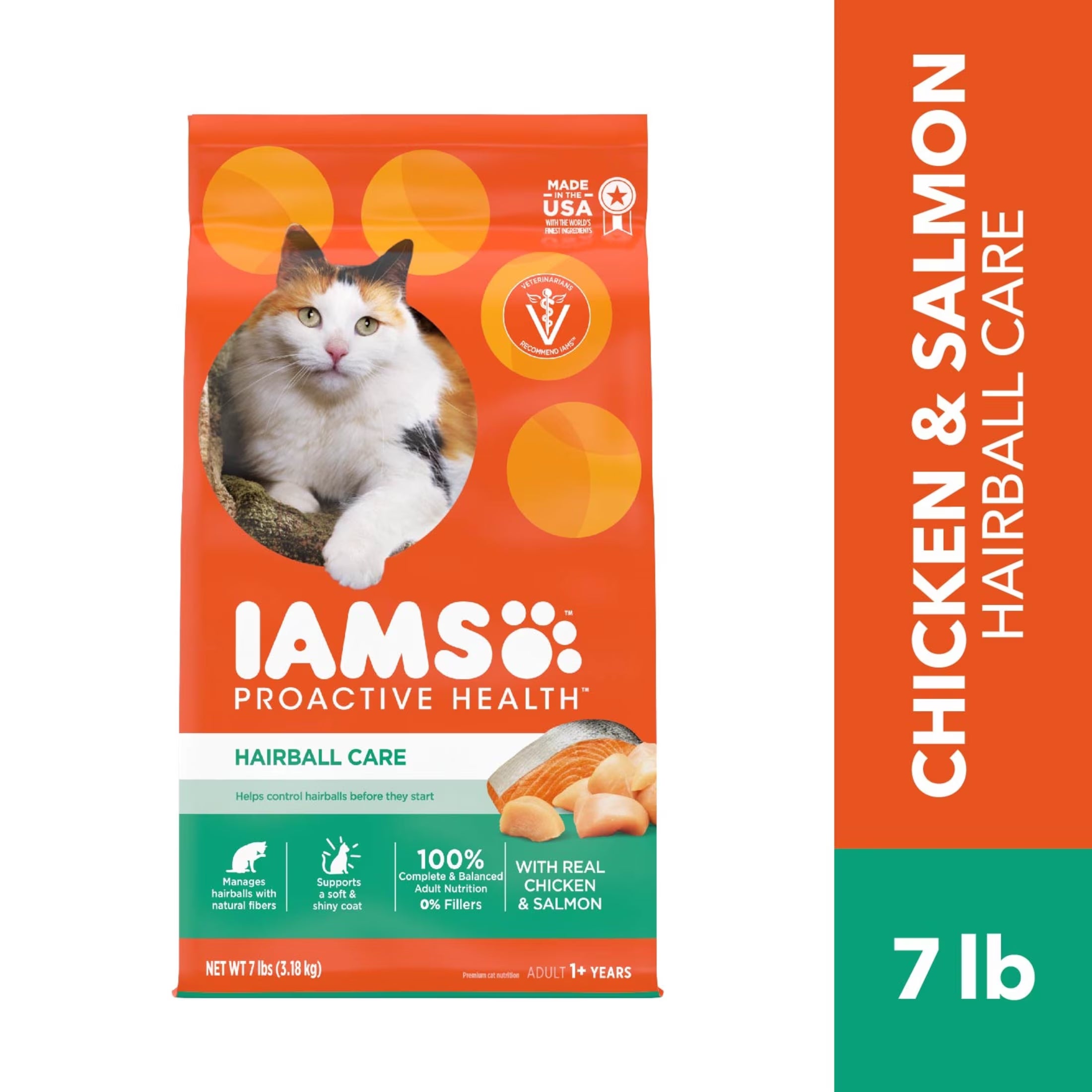 Proactive Health Chicken and Salmon Dry Cat Food, 7 Lb Bag