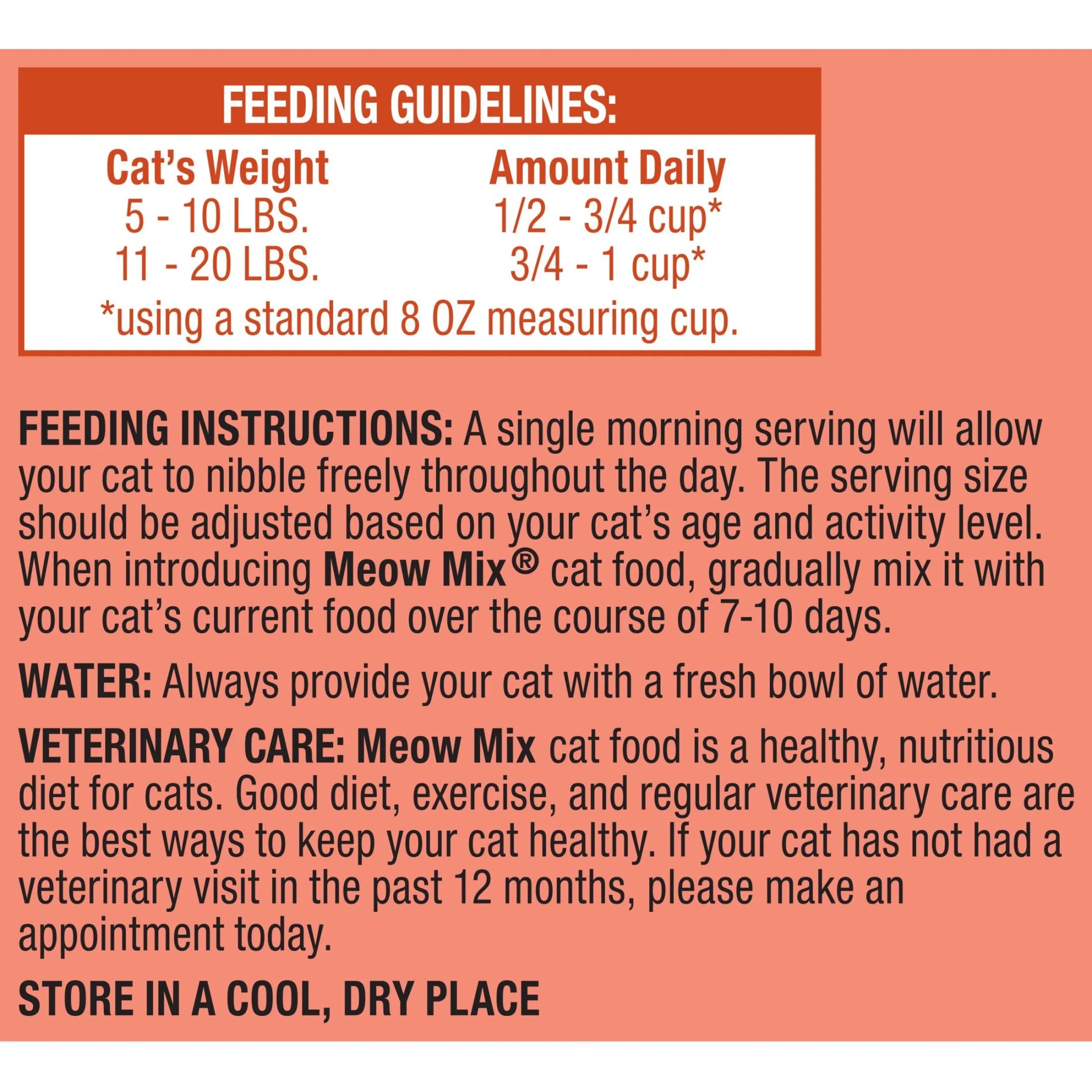 Gravy Bursts, Savory Salmon Flavor Kibble Mix, Gravy Filled Dry Cat Food, 3 Lb. Bag
