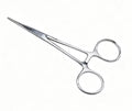 Premium Stainless Steel Ear Plucking Forceps for Dogs & Cats - Straight & Bent Nozzles for Easy Ear Cleaning - Essential Hemostatic Grooming Tool