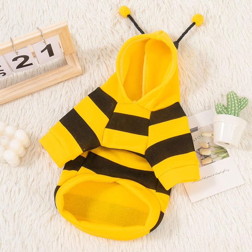 Cat Clothing in Soft Breathable Yellow Polyester, Stylish for Various Occasions, Multiple Sizes Available