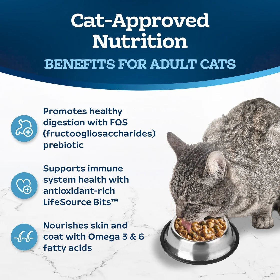 Tastefuls Irresistible Gravy Indoor Adult Dry Cat Food, Chicken, 5Lb Bag