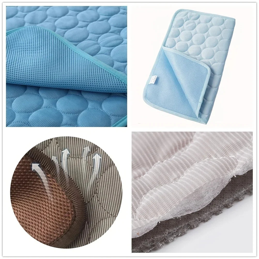 Beat the heat this summer with our Extra Large Dog Cooling Mat! Perfect for pets of all sizes, keep your furry friends cool and comfy with this durable ice pad blanket. 🐾☀️ #PetCooling #SummerEssentials #DogLovers