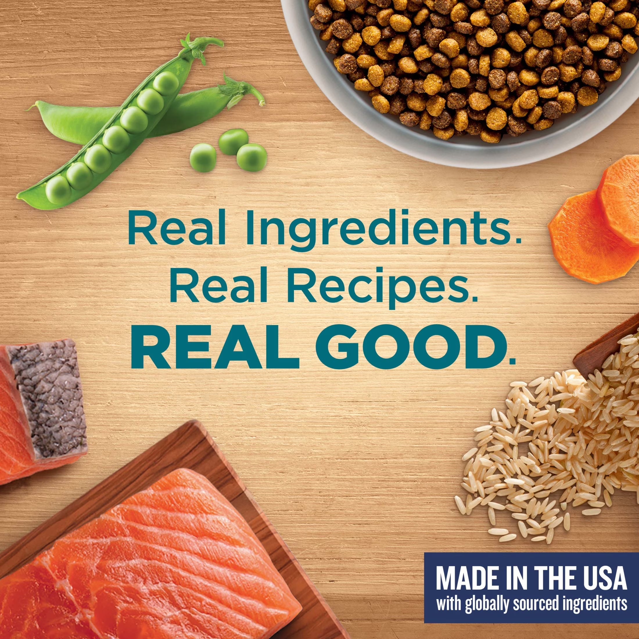 Rachael Ray  Dry Cat Food Real Salmon & Brown Rice Recipe, 5 Lb.