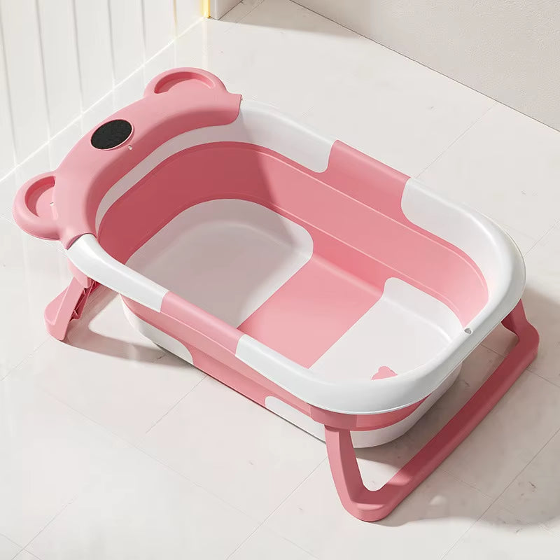 Portable Foldable Pet Bath Tub for Cats & Small Dogs - Perfect Shower & Washing Basin!