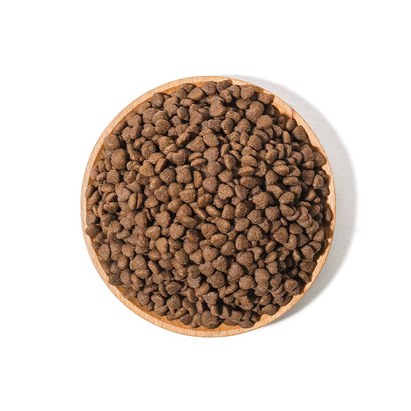 High-Protein Complete Dry Dog Food and Dry Cat Food (10kg Bag) - OEM Meatball Formula, 18%-35% Protein