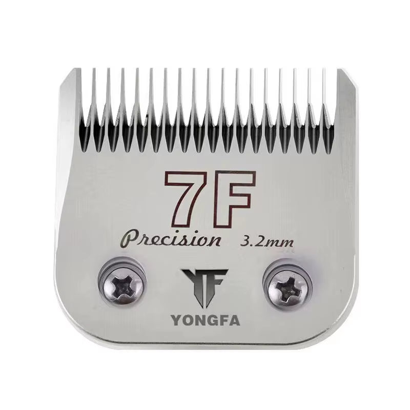 Premium Customized Logo Pet Clipper Replacement Blades - A5 Compatible 3F/4F/5F/7F/10#/30#/40# for Professional Dog Grooming