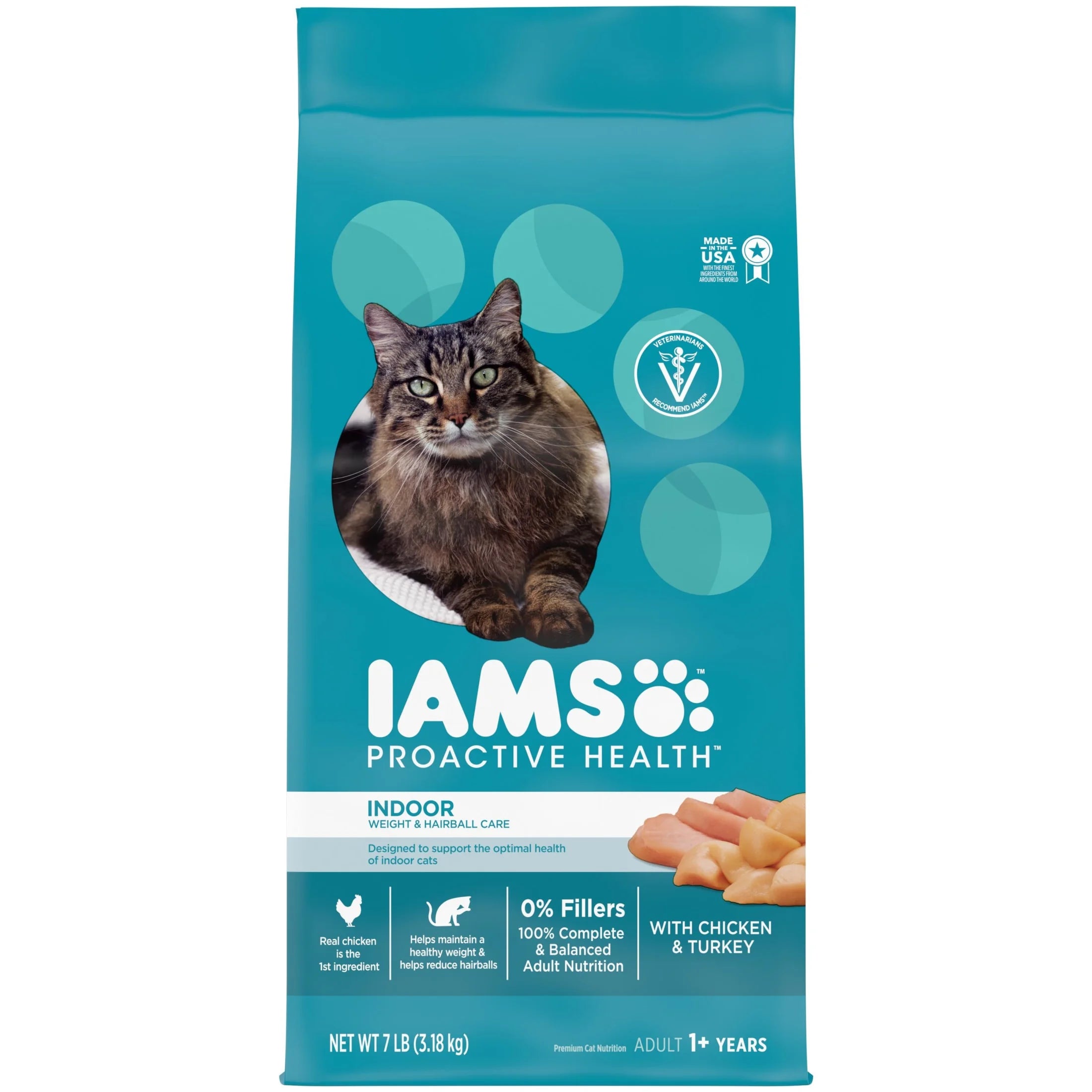 Proactive Health Chicken and Turkey Dry Cat Food, 7 Lb Bag