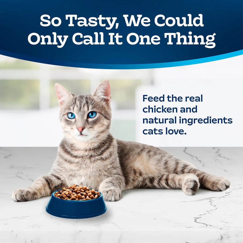 Tastefuls Adult Cat Hairball Control Dry Food, Chicken & Brown Rice, 5Lb