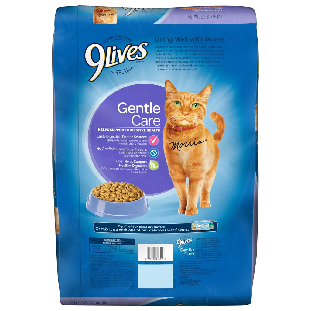 Gentle Care Dry Cat Food, 15.5 Lb. Bag