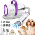 LM3 Dog Grooming Vacuum, 8-In-1 Dog Grooming Kit, 11000Pa Super Suction Dog Hair Vacuum for Shedding Dogs Cats Hair, Purple