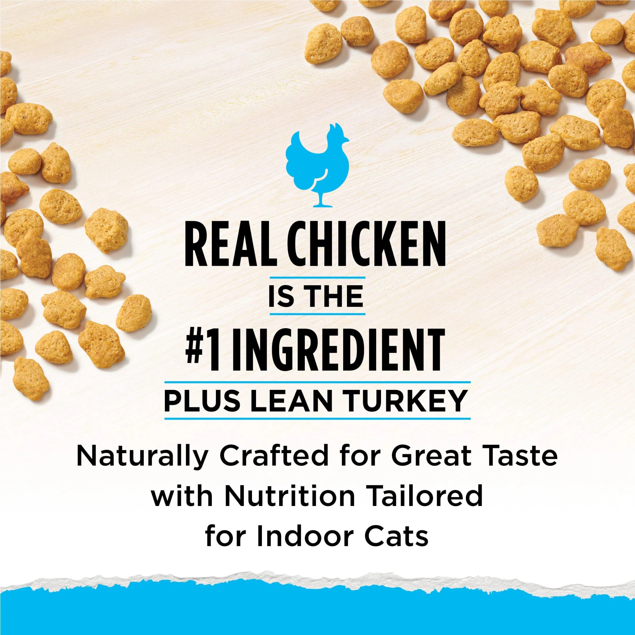 Purina  Naturals, Indoor Dry Cat Food, Chicken & Turkey, 3.15 Lb Bag