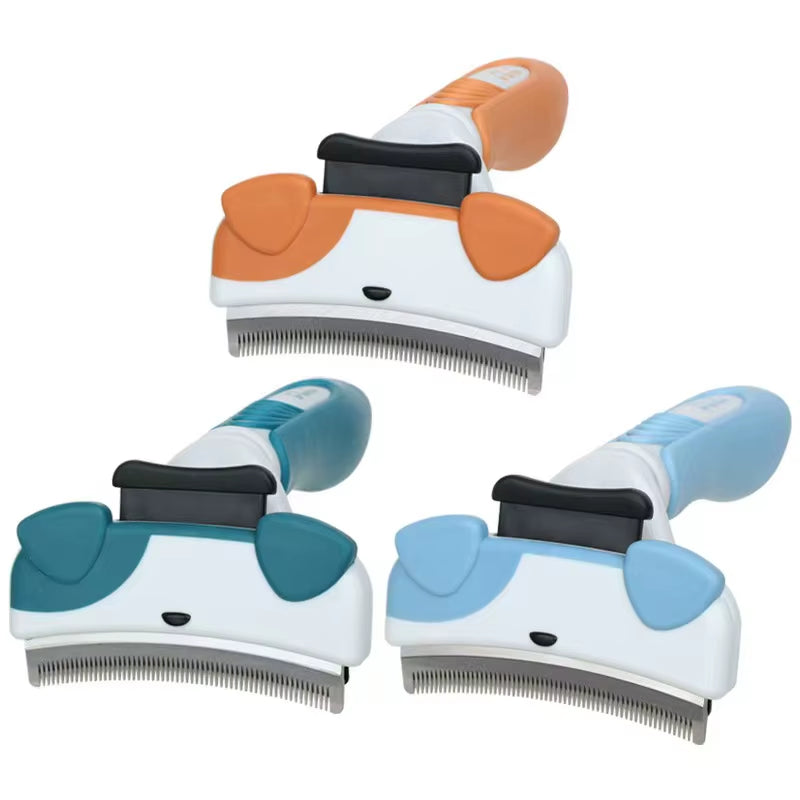 Mengqule Battery Operated Soft Fresh Scent Hair Grooming Treatment for Dogs and Cats with Arc-Shaped Depilatory