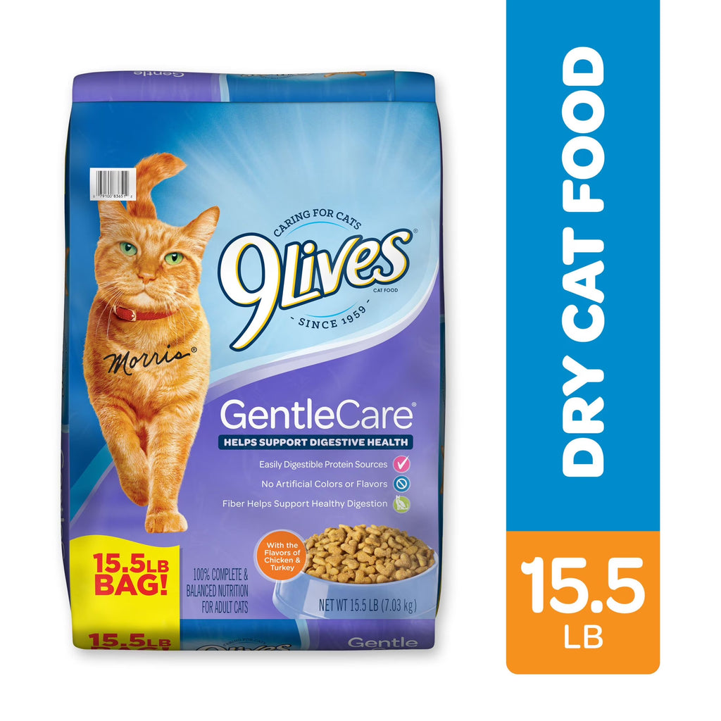 Gentle Care Dry Cat Food, 15.5 Lb. Bag