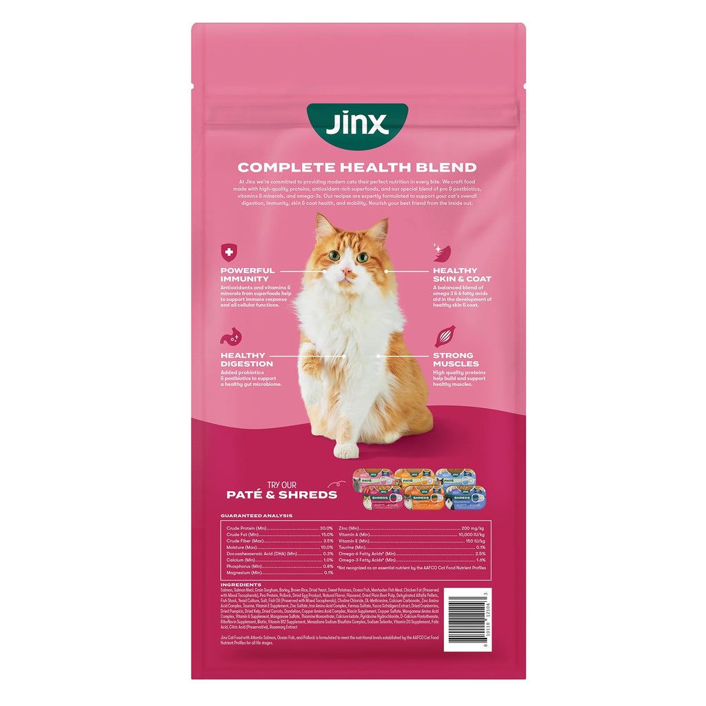 Atlantic Salmon, Ocean Fish, & Pollock Dry Cat Food, 3 Lb Bag
