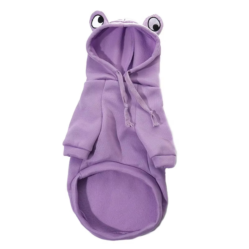 Customized Warm Pet Winter Clothes Cute Dog Cat Coat Hoodies Fleece Pet Dogs Costume Jacket for Small Animals