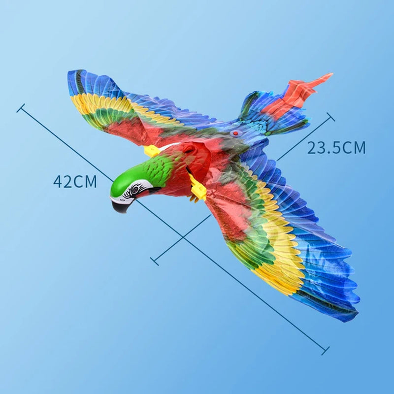 Simulation Bird Cat Toy Funny Self-Hey Hanging Door Automatic Scratch Rope Cat Stick Eagle Cat Interactive Toy Cat Supplies