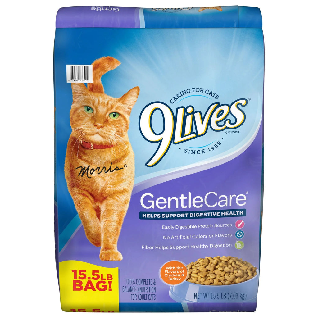 Gentle Care Dry Cat Food, 15.5 Lb. Bag