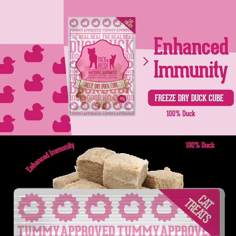 Freeze-Dried Pet Freeze-Dried Chicken Pellets Health Protection High Quality Freeze Dried Pet Food Dried Frozen Duck