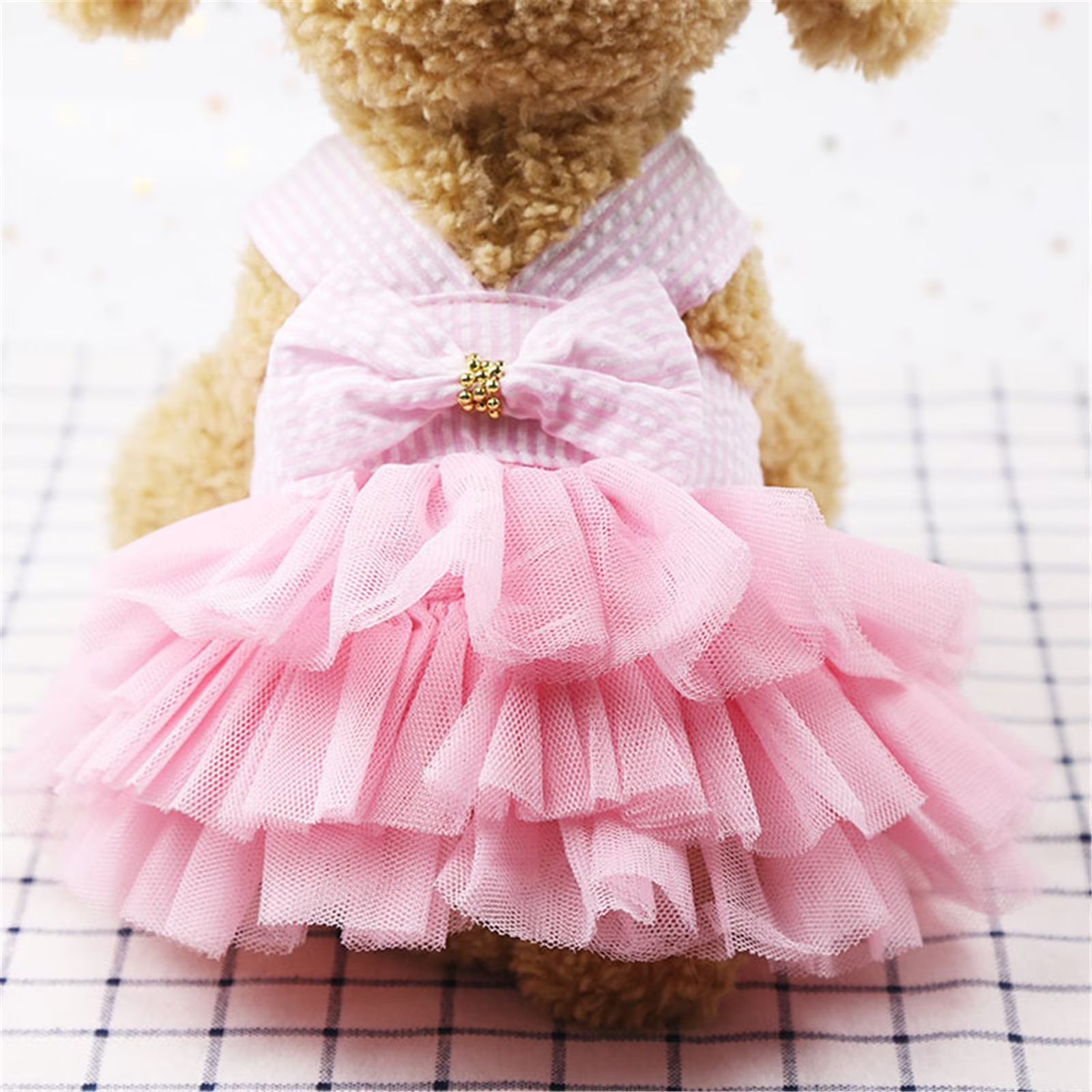 Pet Spring Summer Breathable Skirt Dog Cat Clothing