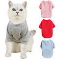 Dog Sweaters for Small Dogs, Cute Dog Clothes Classic Warm Pet Sweaters for Dogs Girls Boys, Cat Sweater Dog Sweatshirt Winter Coat Apparel for Small Dog Puppy Kitten Cat((Pink, L)
