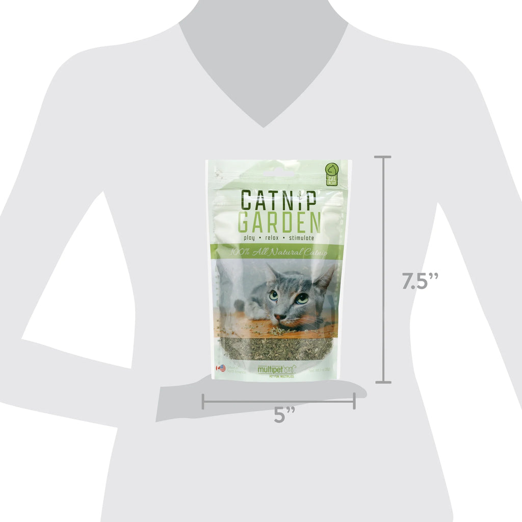 Premium All-Natural Catnip Garden - 1 Ounce Loose Catnip for Happy Cats