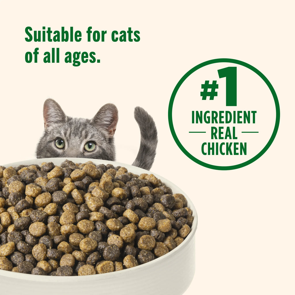 Real Chicken & Brown Rice Recipe Dry Cat Food, 3 Lb. Bag (Rachael Ray)