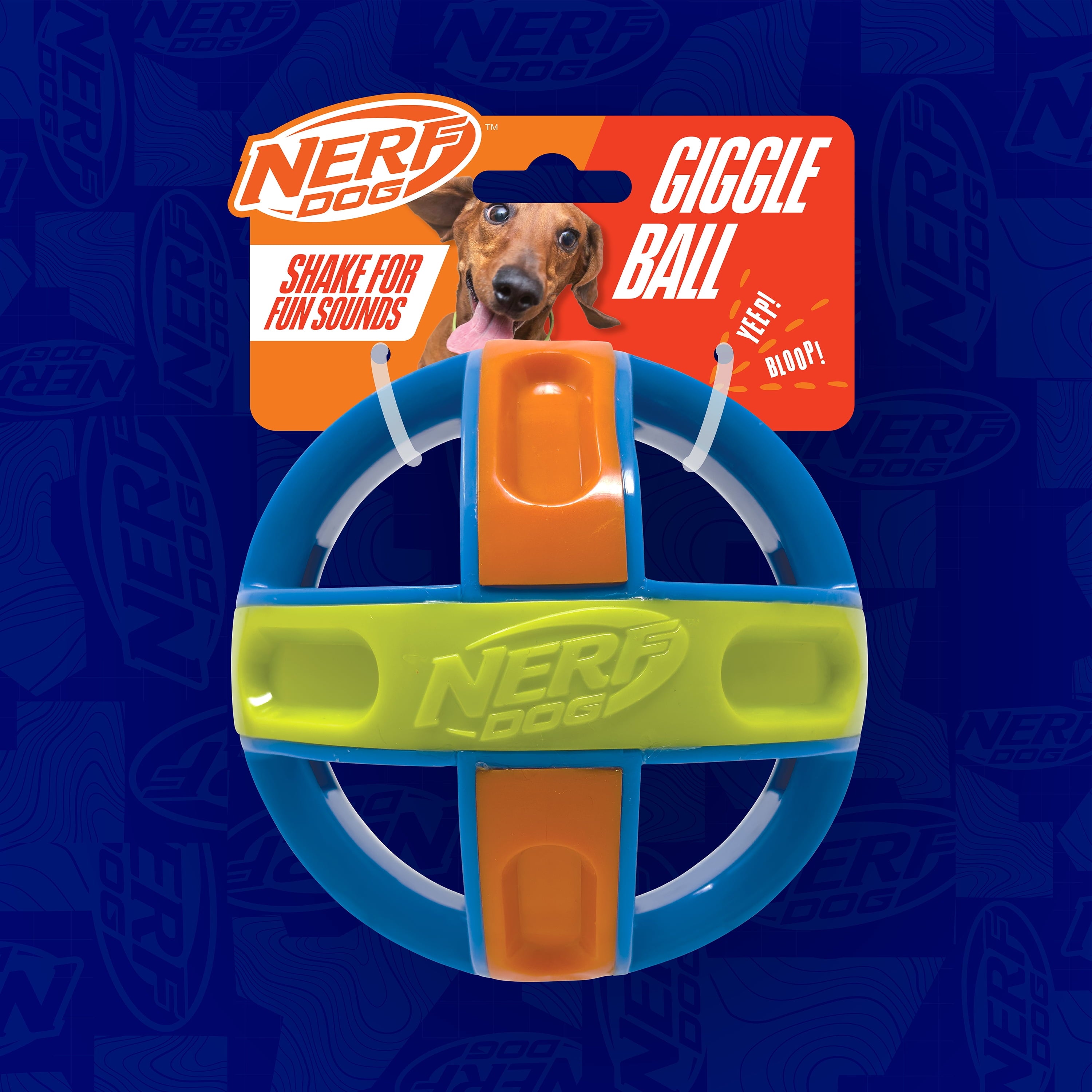 Giggle Ball Interactive Noises Dog Toy, 5 Inch