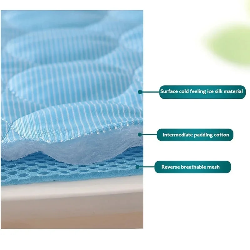 Beat the heat this summer with our Extra Large Dog Cooling Mat! Perfect for pets of all sizes, keep your furry friends cool and comfy with this durable ice pad blanket. 🐾☀️ #PetCooling #SummerEssentials #DogLovers