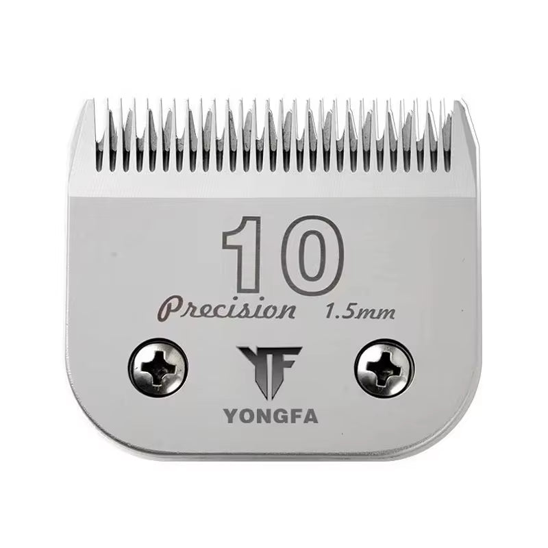 Professional A5 Dog Grooming Clipper Blades - Replacement Set of 10#, 30#, 40#, 3F, 4F, 5F, 7F for Perfect Pet Hair Cutting