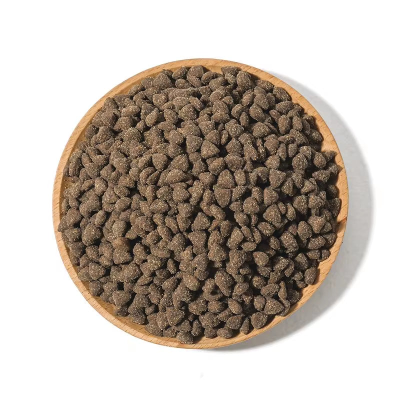 High-Protein Complete Dry Dog Food and Dry Cat Food (10kg Bag) - OEM Meatball Formula, 18%-35% Protein