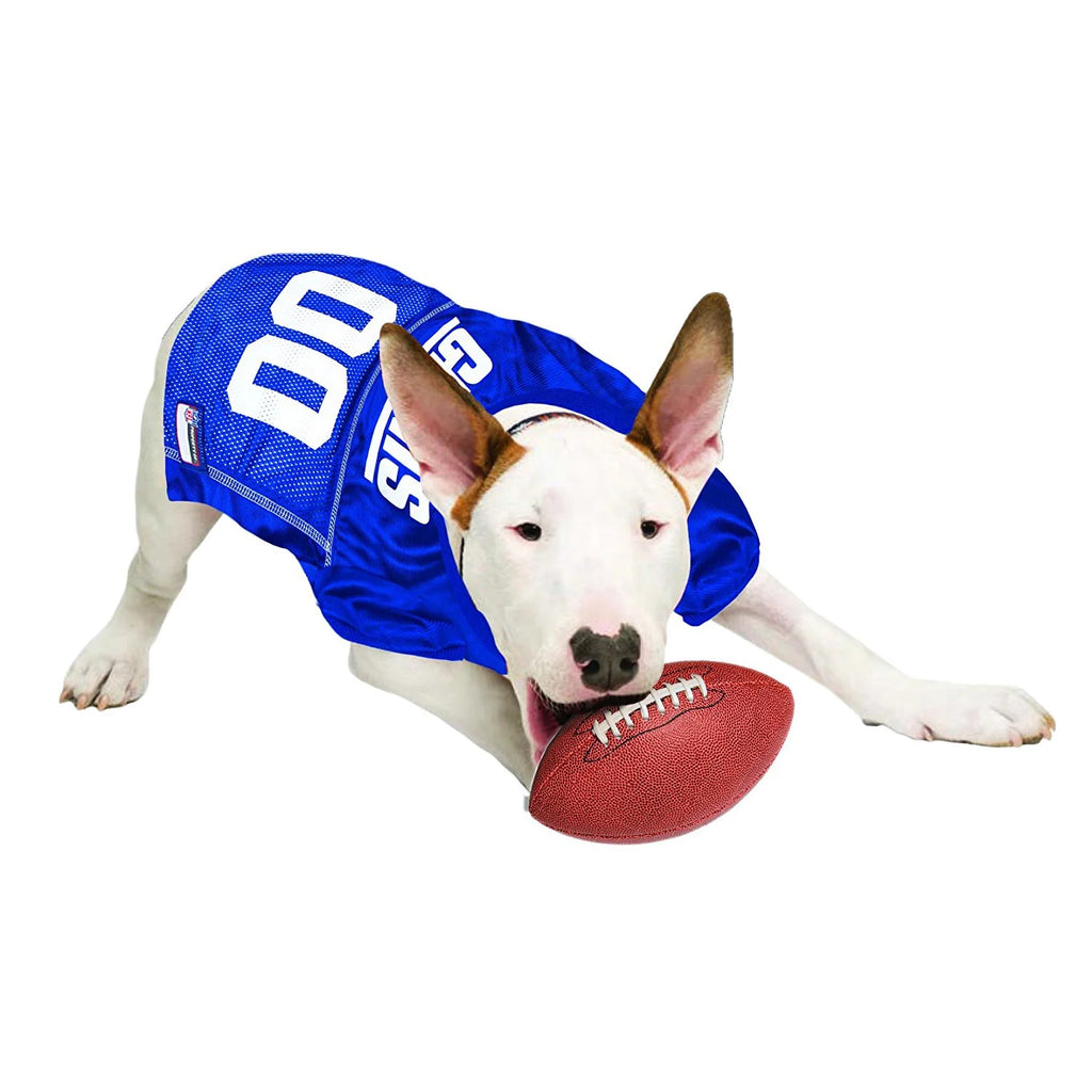 NFL New York Giantslicensed Mesh Jersey for Dogs and Cats - Extra Large
