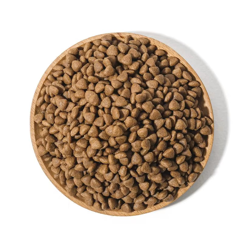 High-Protein Complete Dry Dog Food and Dry Cat Food (10kg Bag) - OEM Meatball Formula, 18%-35% Protein