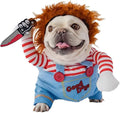 Pet Deadly Costume, Dog Funny Costume Christmas Cosplay Outfits Cute Clothes Adjustable Party Dress up Apparel Accessories for Small Medium Large Dogs