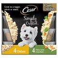 Simply Crafted Chicken Variety Pack Wet Dog Food Meal Toppers, 1.3 Oz Tubs (8 Count)