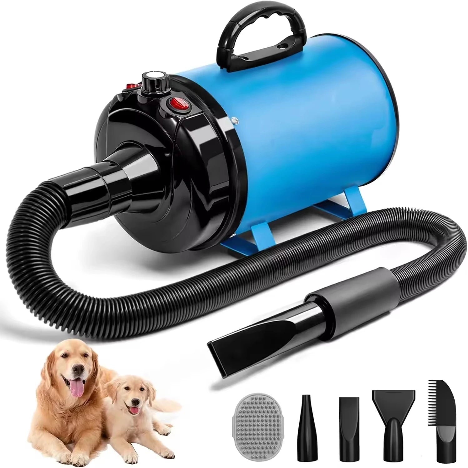 Revolutionary Handheld Pet Hair Dryer: Eco-Friendly Grooming Tool for Dogs and Small Animals