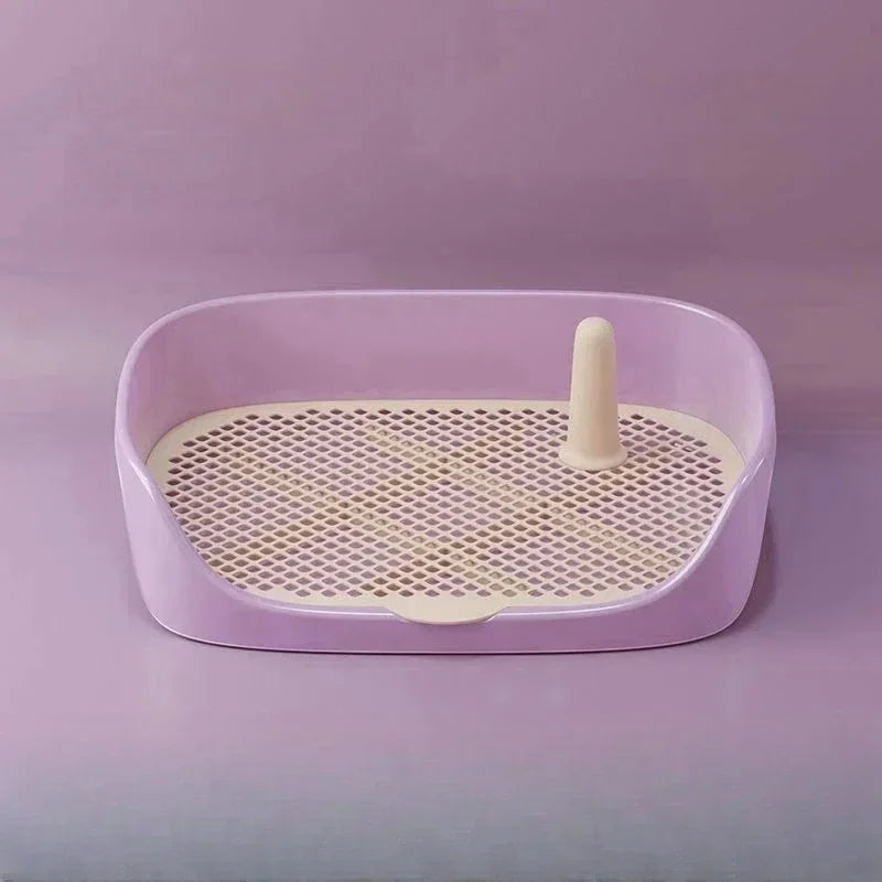 Large Size Pet Litter Box Training Toilet Pet Toilet for Dog Portable Dog Training Toilet Puppy Pad Holder Tray Indoor Dog Potty