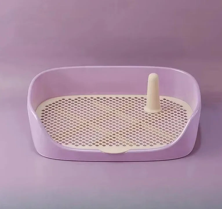 Large Size Pet Litter Box Training Toilet Pet Toilet for Dog Portable Dog Training Toilet Puppy Pad Holder Tray Indoor Dog Potty
