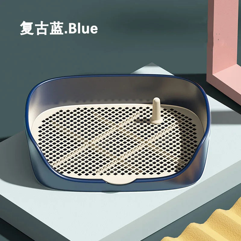 Large Size Pet Litter Box Training Toilet Pet Toilet for Dog Portable Dog Training Toilet Puppy Pad Holder Tray Indoor Dog Potty