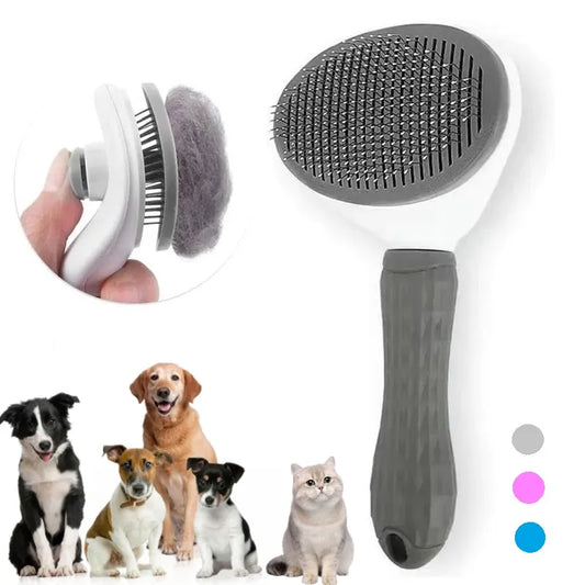   pet vacuum brush pet pumpkin brush pet hair brush pet steam brush pet brushes pet slicker brush self cleaning pet brush