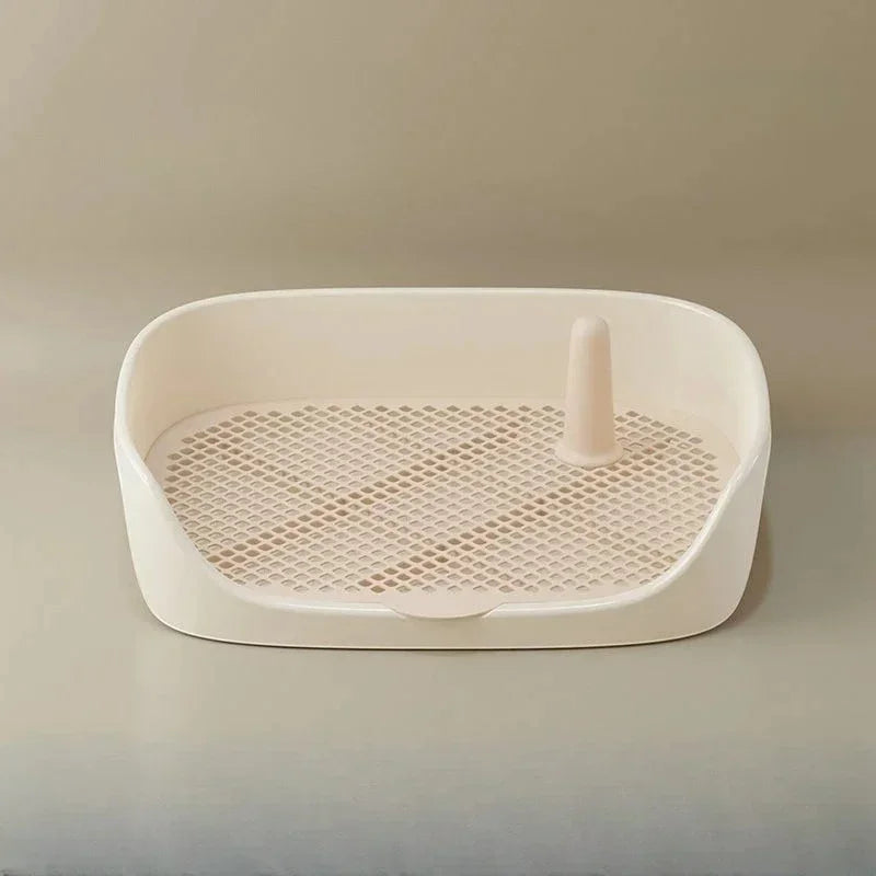 Large Size Pet Litter Box Training Toilet Pet Toilet for Dog Portable Dog Training Toilet Puppy Pad Holder Tray Indoor Dog Potty