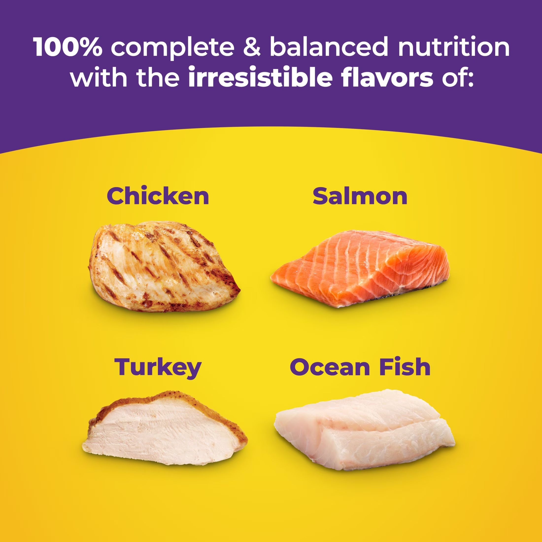 Original Choice Dry Cat Food, All Life Stages, Chicken, Turkey, Salmon & Ocean Fish Flavors, 30 Lb Bag