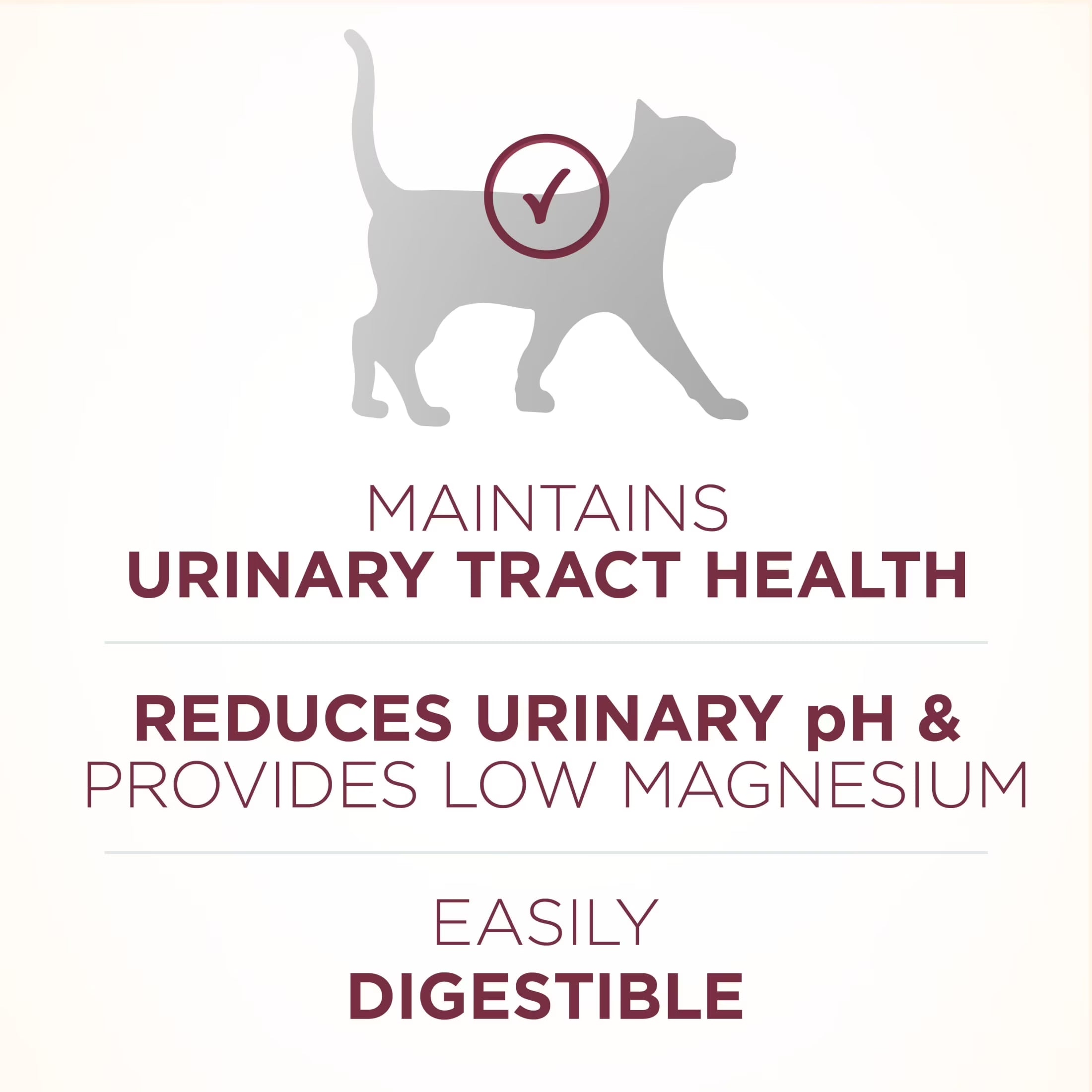 Plus, Urinary Tract Health Formula Dry Cat Food, Chicken, 7 Lb Bag
