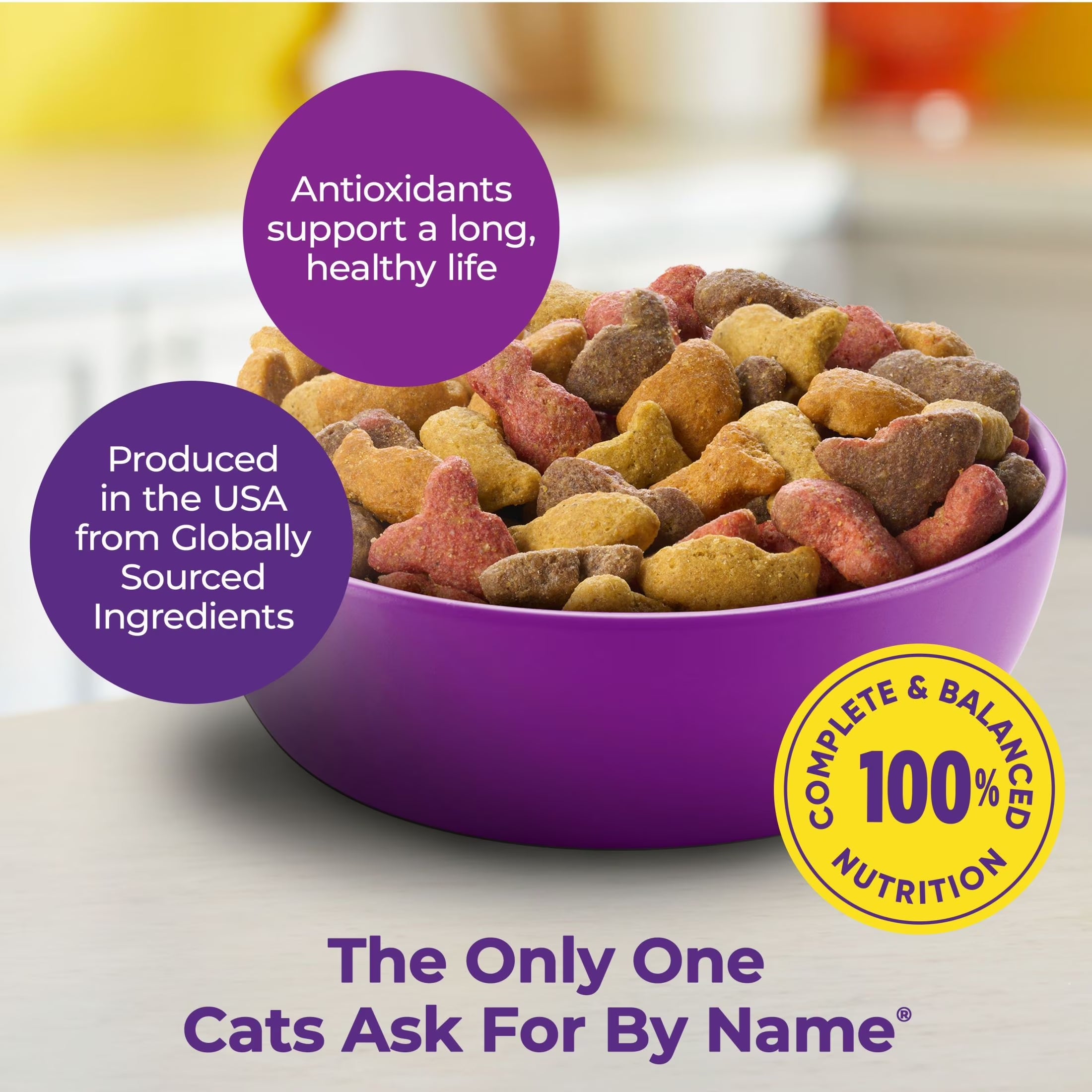 Original Choice Dry Cat Food, All Life Stages, Chicken, Turkey, Salmon & Ocean Fish Flavors, 30 Lb Bag