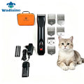 Whisper-Quiet Stainless Steel Pet Hair Clippers for Dogs - Professional Battery-Powered Grooming Solution