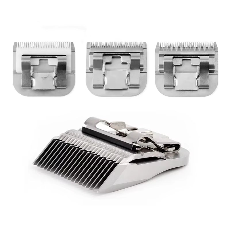 Premium Customized Logo Pet Clipper Replacement Blades - A5 Compatible 3F/4F/5F/7F/10#/30#/40# for Professional Dog Grooming