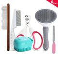 Cat Dog Brush Grooming Kits, Best Combo Brush for Dogs Cats, 6 Pcs