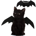 Adjustable Pet Costume Collar - Bat-Themed Dress up Accessories for Cats & Dogs, Halloween Party Decoration