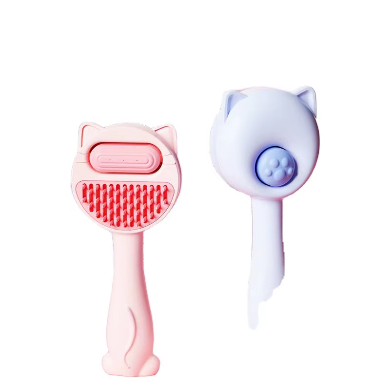 Revolutionary Water Tank Pet Hair-Removal Comb for Effortless Grooming - Ideal for Cats & Dogs!