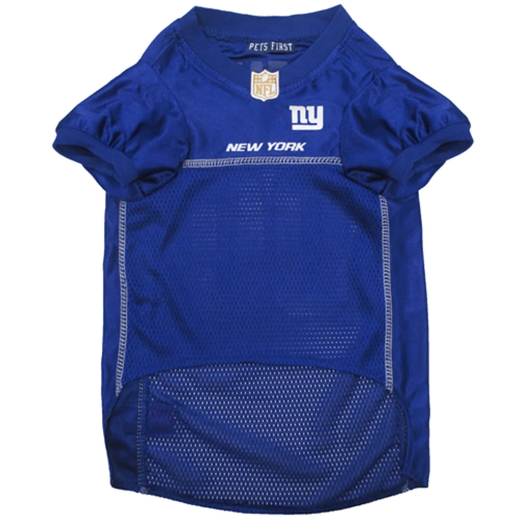 NFL New York Giantslicensed Mesh Jersey for Dogs and Cats - Extra Large