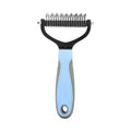 Ultimate Pet Detangling Comb - Grooming Brush for Dogs & Cats, Deshedding & Dematting Tool